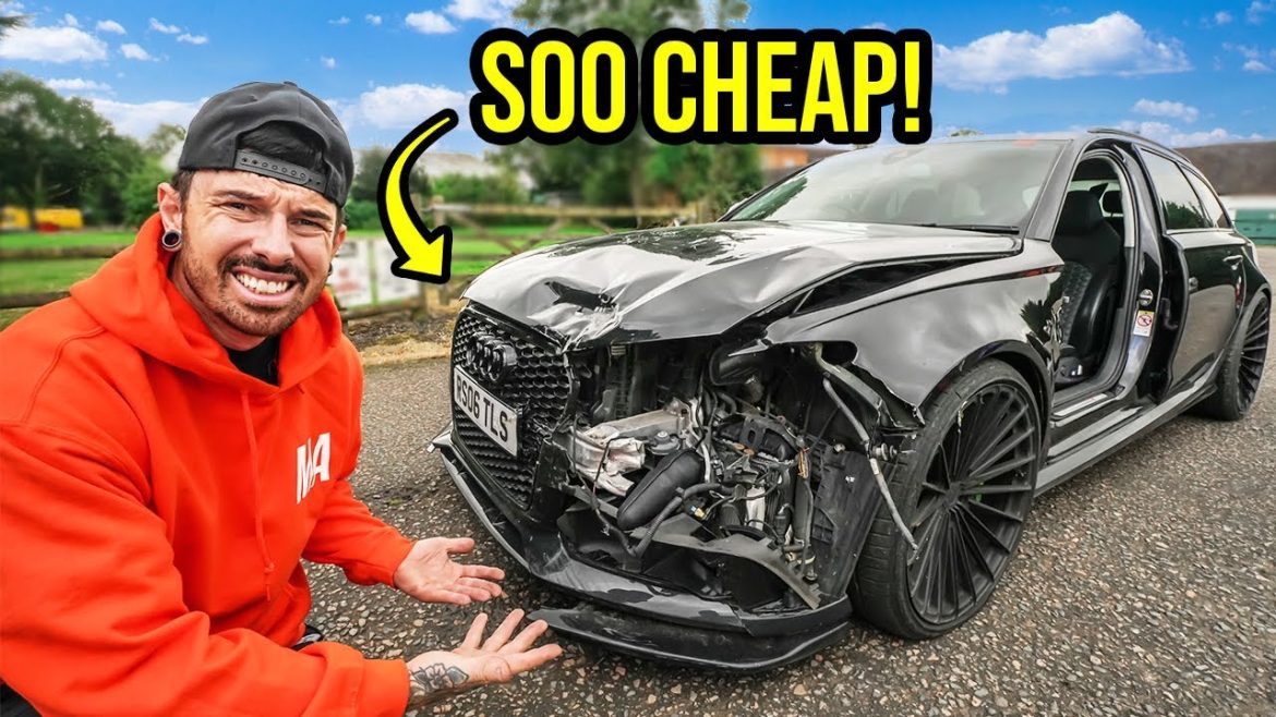 Rénovation d&rsquo;un audi rs6 accidenté : le défi de 24 heures qui va vous étonner