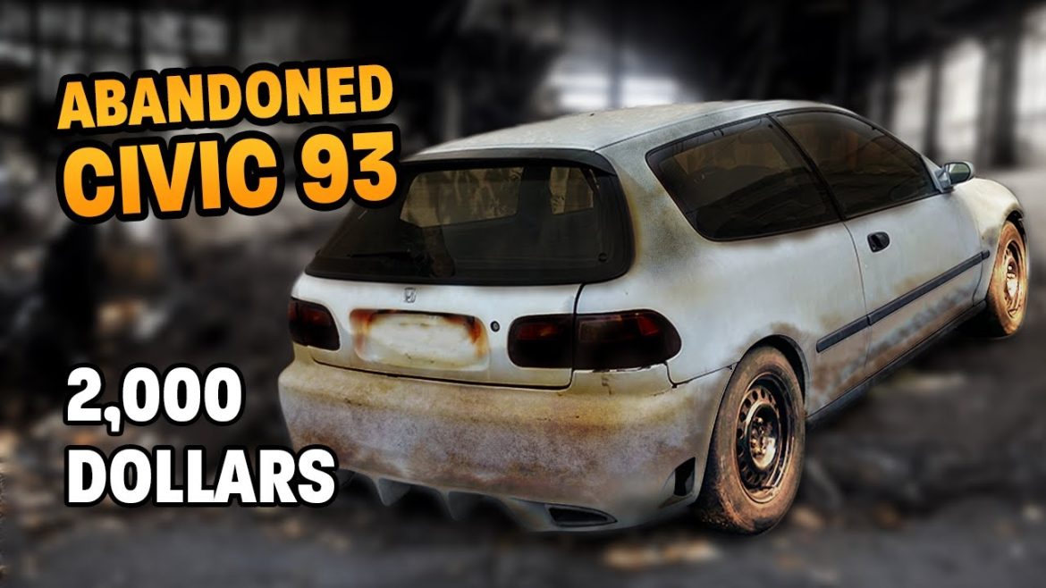 Rénovation Extrême : L&rsquo;Achat d&rsquo;une Honda Civic Abandonnée Révèle des Secrets Inestimables