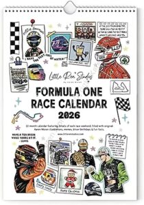 Le calendrier F1 2026 : une surprise déco qui va faire rugir votre passion ! 🏎️✨