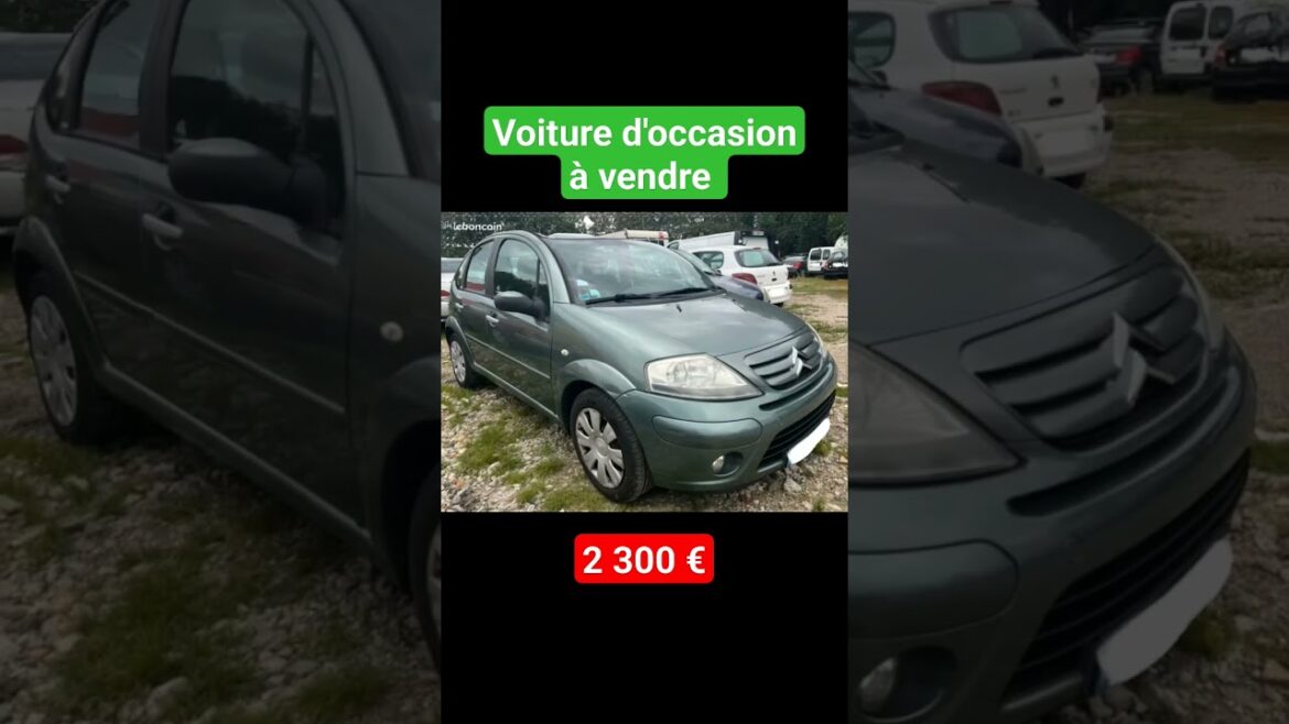 Découvrez une opportunité unique : c4 d&rsquo;occasion à 2 300 € en excellent état