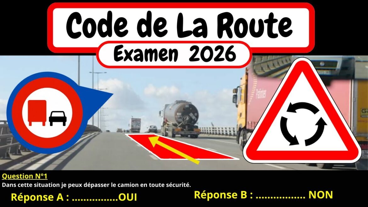 Évaluation gratuite du code de la route 2026 : découvrez les clés de votre succès sur la route